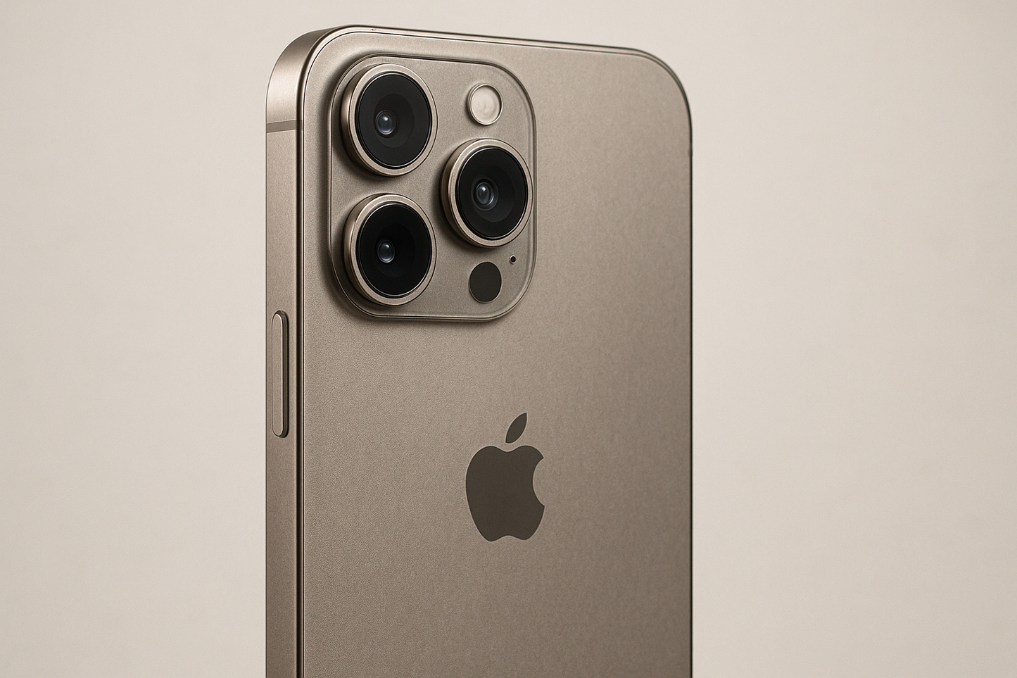 natural titanium iPhone 15 pro