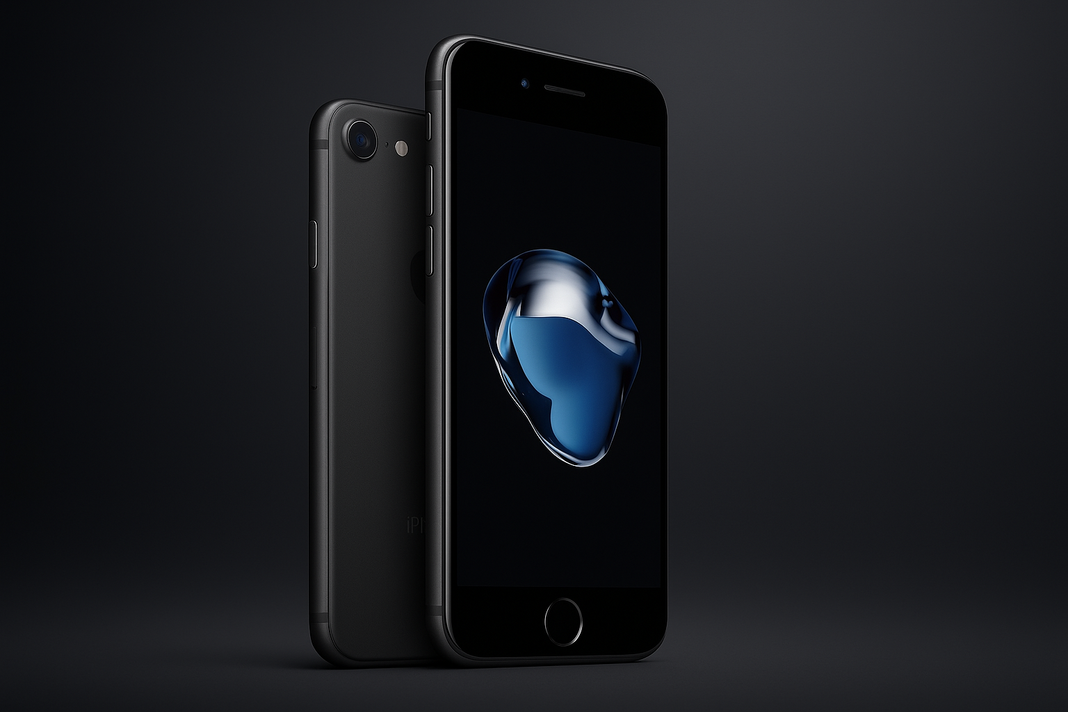 space gray iPhone 8
